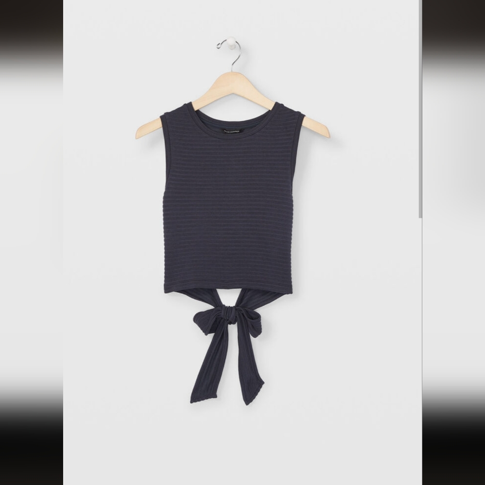 Club Monaco sleeveless tie back top